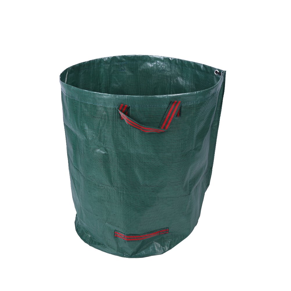 4 szt. 270L torby ogrodowe na trawnik, przenośna duża tkana torba ogrodowa, składana torba ogrodowa na odpady śmieci recykling trawy