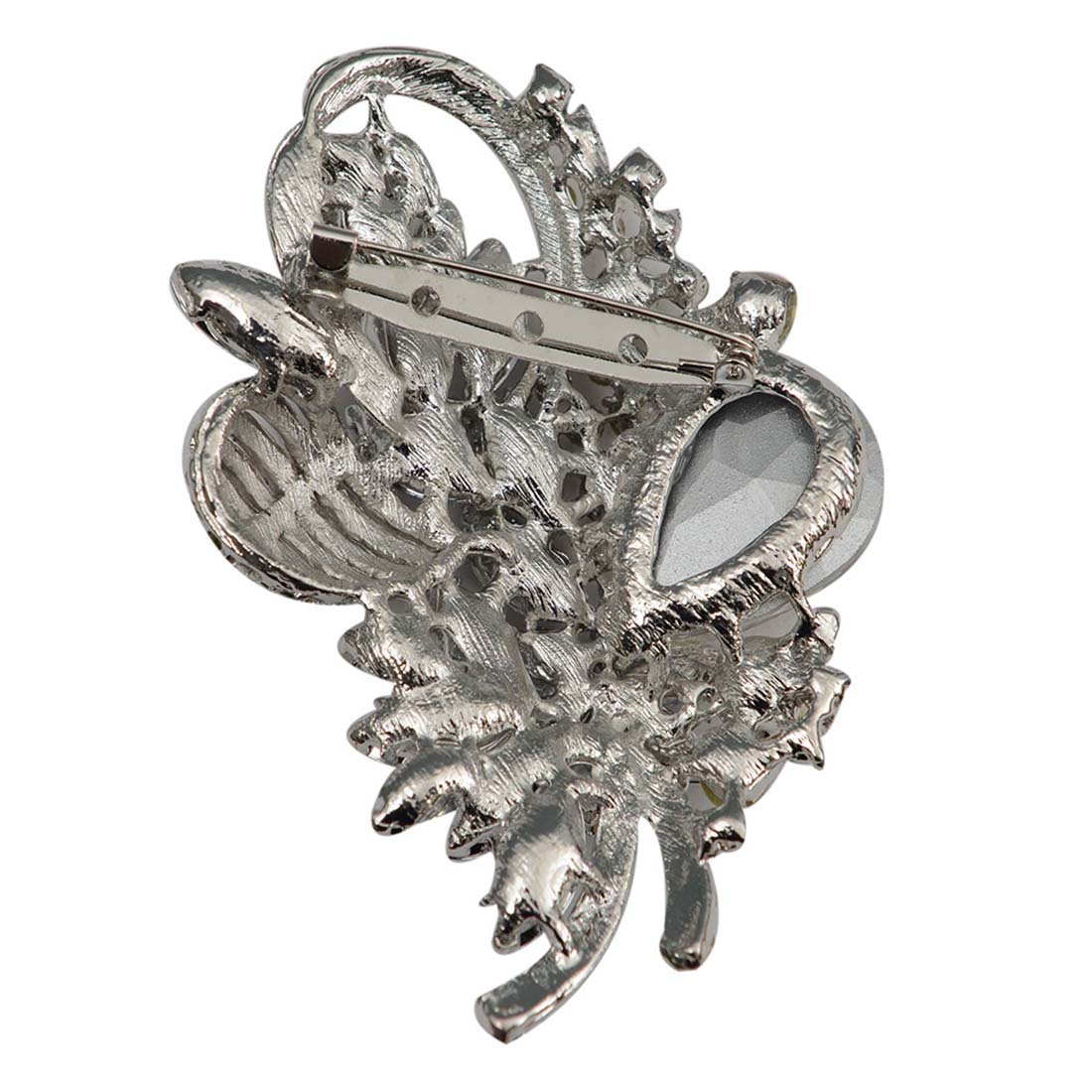 Crystal Brooch, Sparkling Elegance