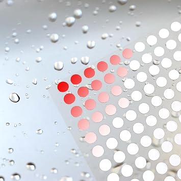330pcs Water Sensitive Label Sticker,Device Potential Damage Indicator, Void Instruction Label Seal,Liquid Sensor Sticker for Electronics Repair0.24 inch,Round