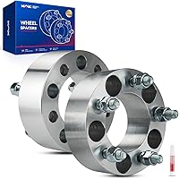 Vista 161 de KAX Espaciadores de rueda 4x4, adaptadores de espaciadores de rueda de 1" con pernos de 1/2" x20, diámetro del cubo de 59 mm, 2 piezas para Xpress