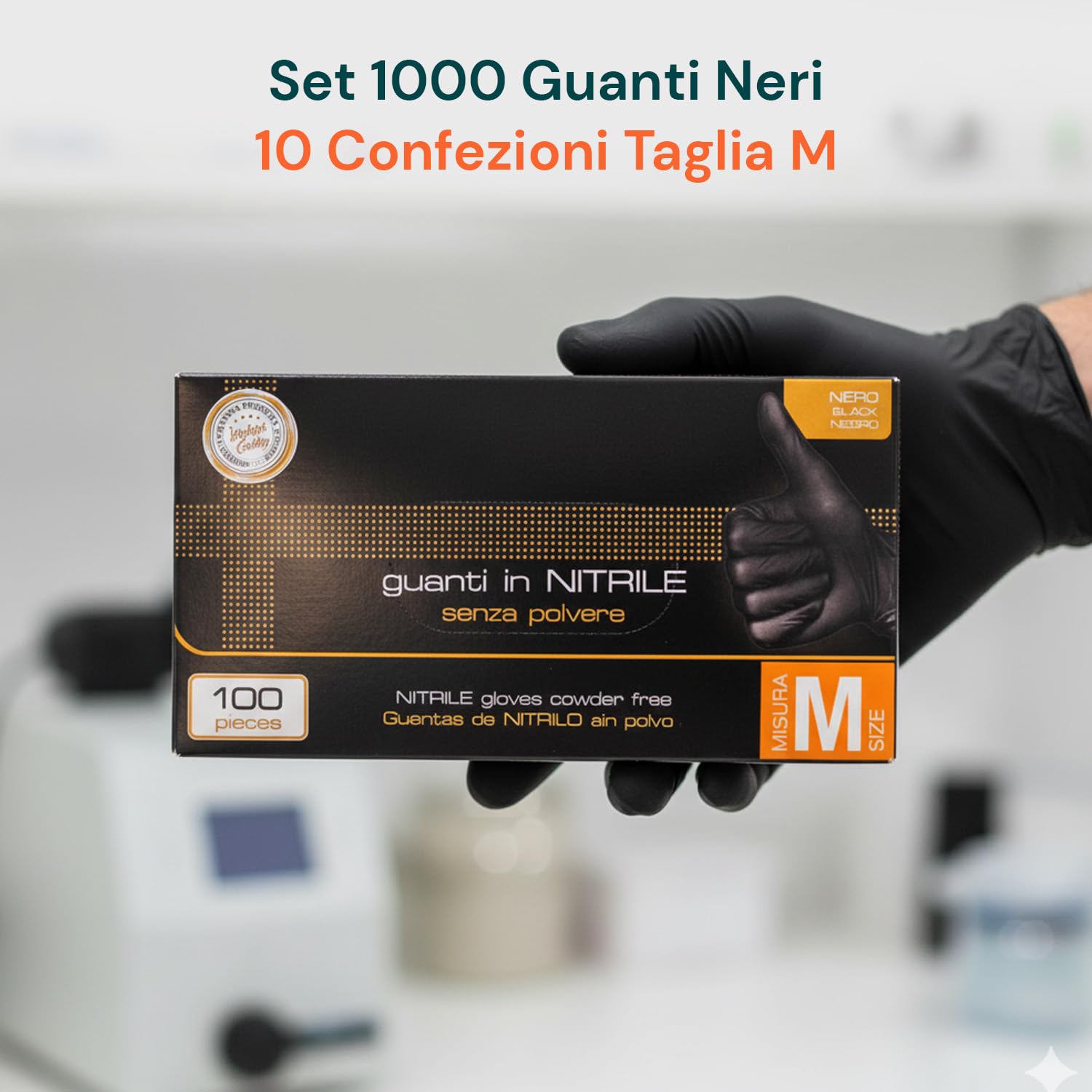 Avilia - Lot de 1000 gants M