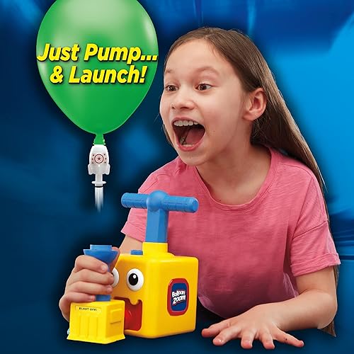 Miniatura 2 de Juego Ontel Balloon Zoom de coche azul con cohete multicolor