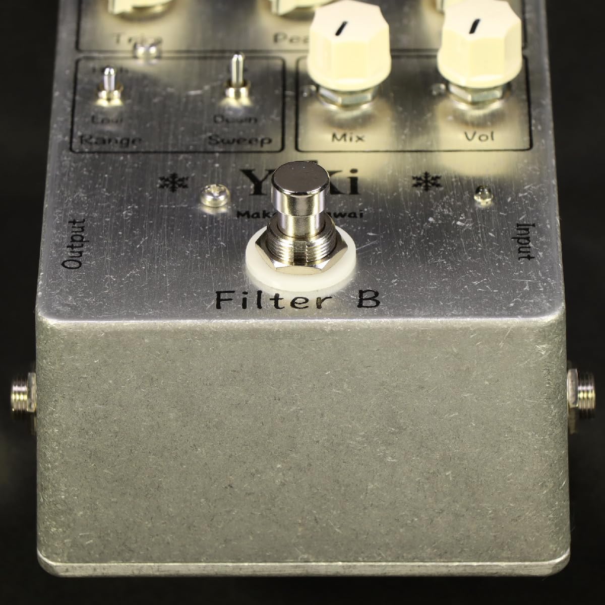 Yuki Filter B ベースエフェクター(ワウ/フィルター) YUKIより、BASS向けに開発したオートワウ「Filter B」登場！
