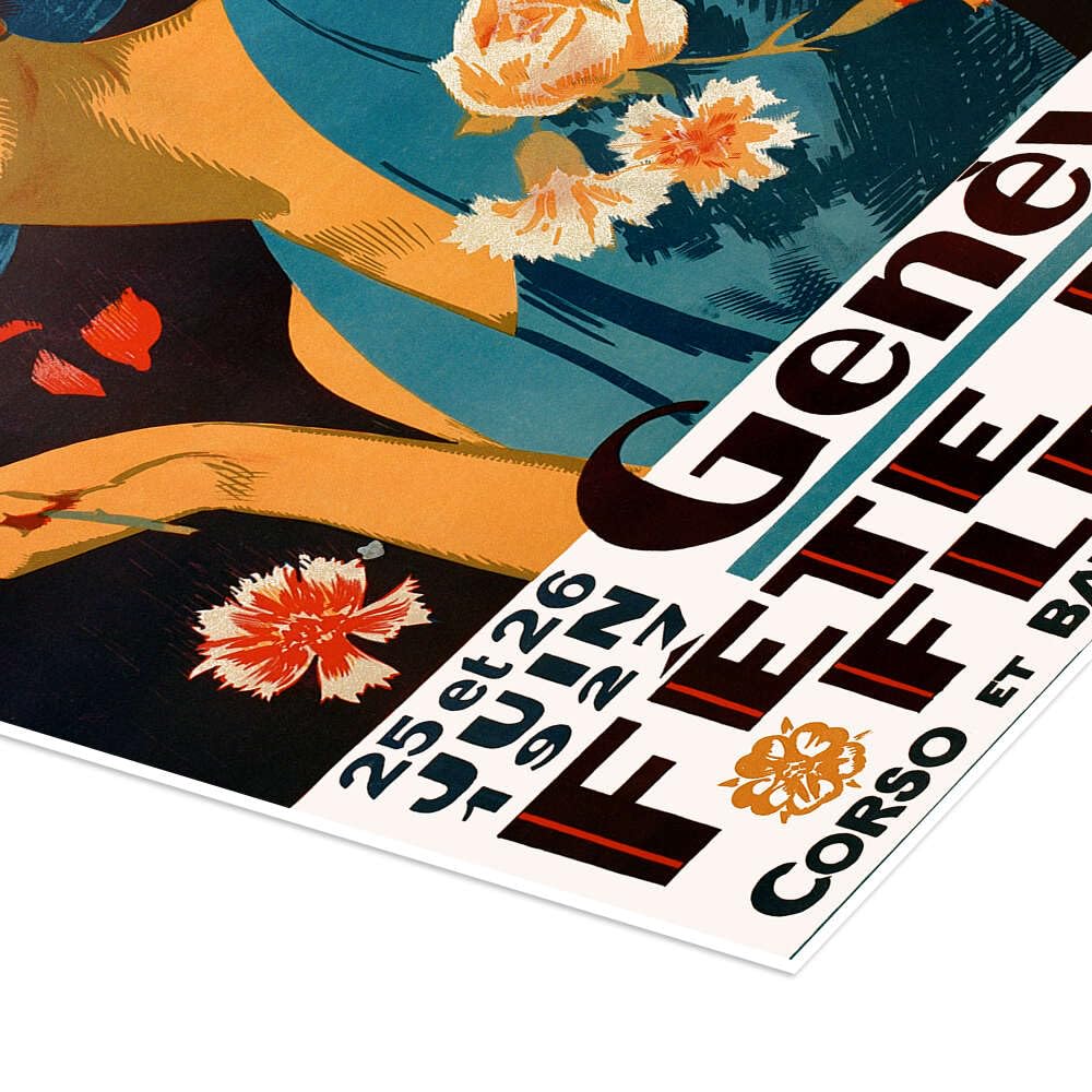 Posterlounge Flower Festival poster, 1927 Poster | 80 x 120 cm Quadri Decorazione per pareti