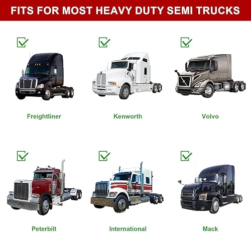 Miniatura 2 de Guardabarros de cuarto de polietileno para semircamión, juego de guardabarros de cuarto de acero inoxidable de 24 x 24 pulgadas con soporte de tubo