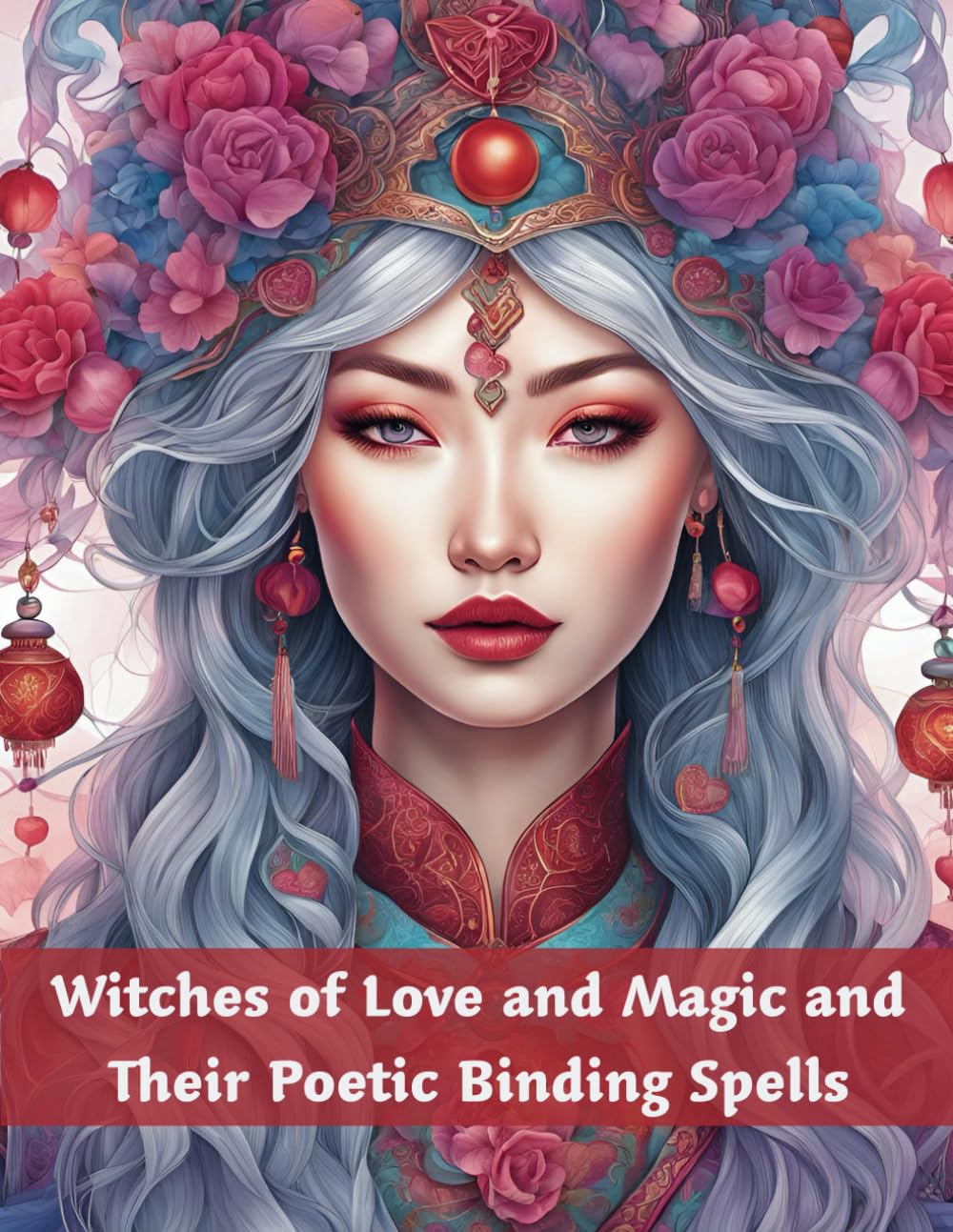 Witches of Love and Magic and Their Poetic Binding Spells: Realistic Portraits Grayscale Coloring Book with Spellbinding Poetry (Enchanted Varius ... Coloring Books for Adults and Teens)