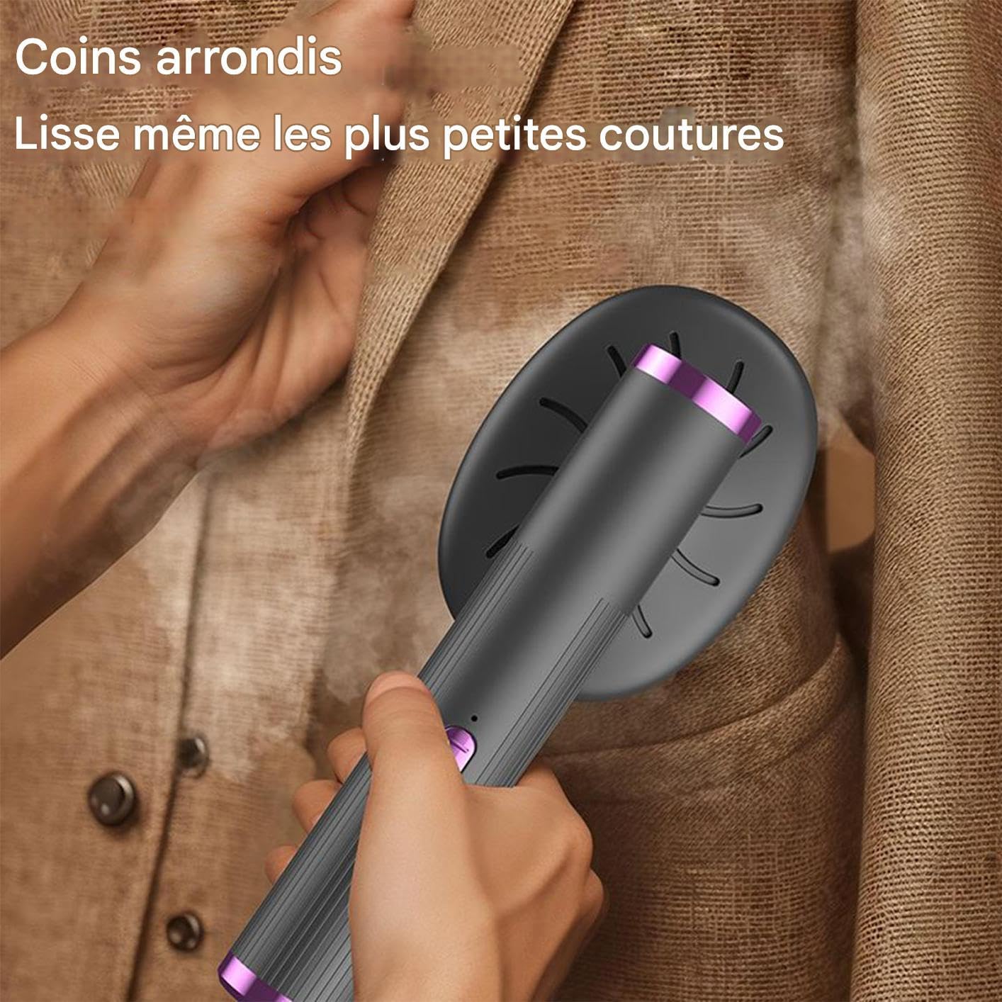 Défroisseur Vapeur Portable De Voyage Pour Vêtements - Défroisseur à Main - Appareil Portable à Deux Fonctions pour Chemises Rideaux Maison Dortoir Placard