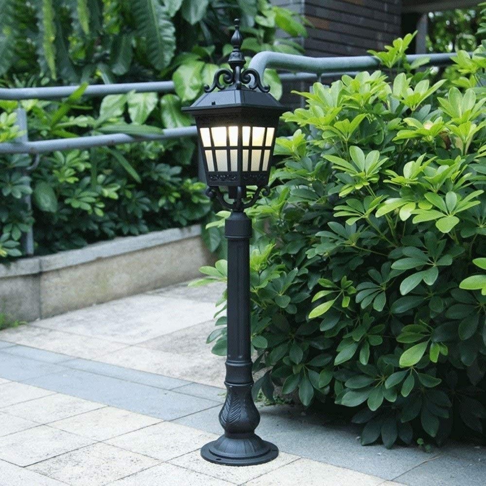 Lampada da Terra per Esterni Lampada da Terra per Esterni, Lampada da Terra Decorativa per Giardini e parchi, Lampada da Terra E27 in Alluminio e Metallo, Lampada da stra(