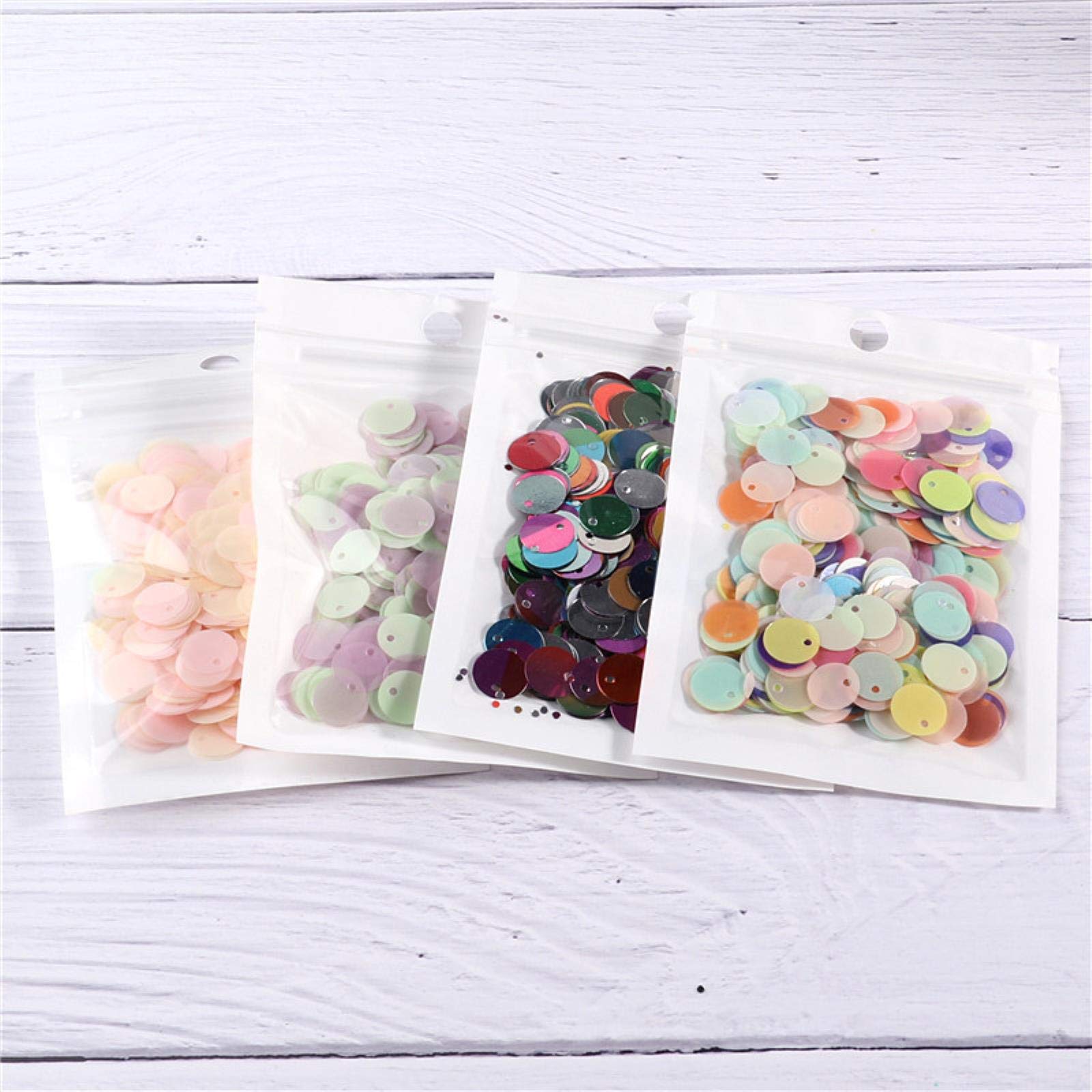 250pcs / lot lâche Paillettes résultats Plates à Coudre Accessoires de vêtement Artisanat Mariage