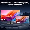 KTC Monitor 27 Inches QHD 2 K 100 HZ (OC 120 HZ) IPS Panel Anti-Blue Light Screen 96% DCI-P3 126% sRGB 350 cd/m² Supports Adaptive Sync PC Monitor for Casual Gaming and Working