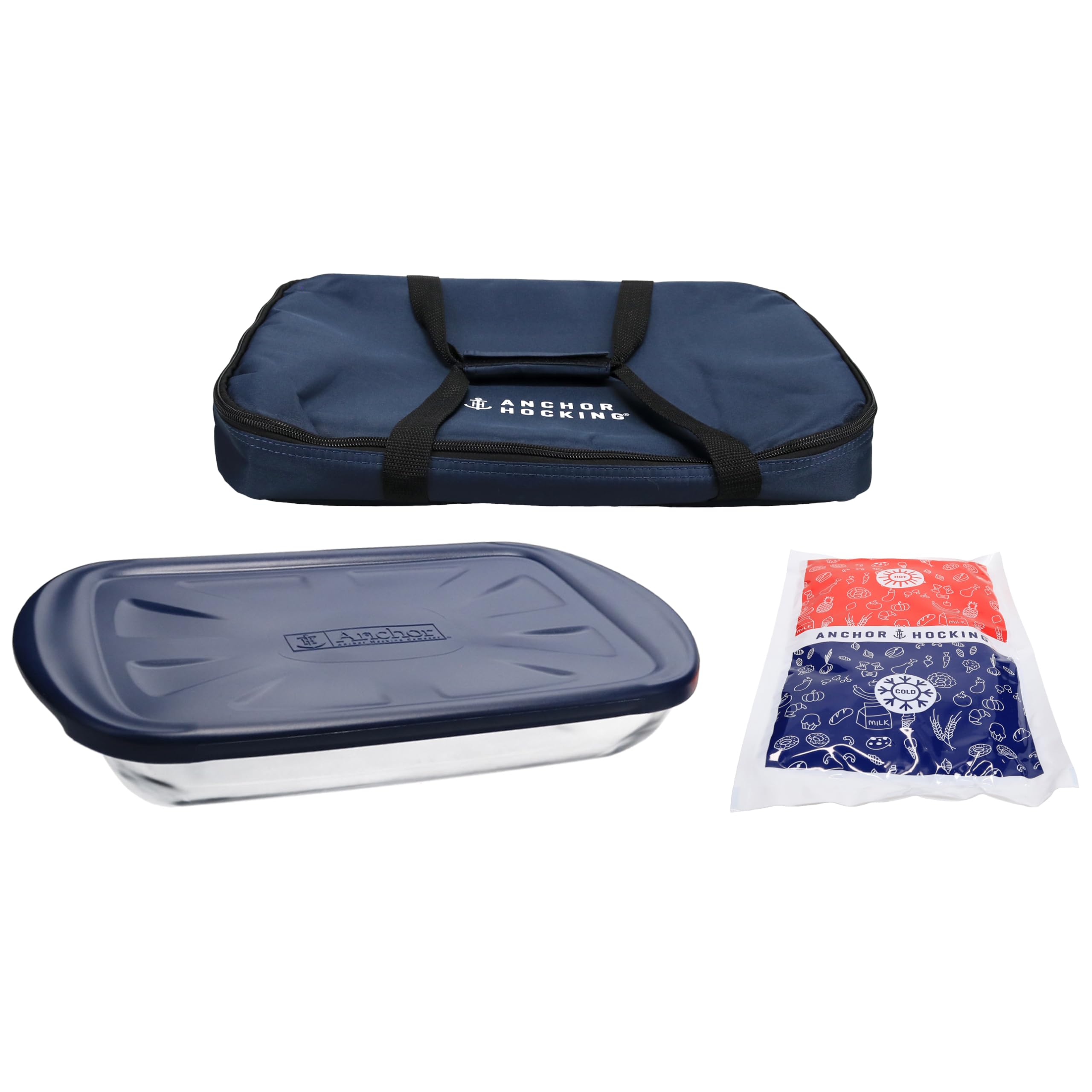 Anchor Hocking snack set 4セット 元箱入り 【公式通販】