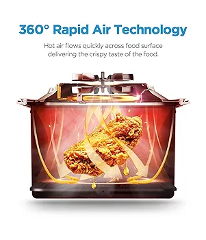 Amazon.com: Midea DualTaste Air Fryer, 7Qt Large Air Fryer