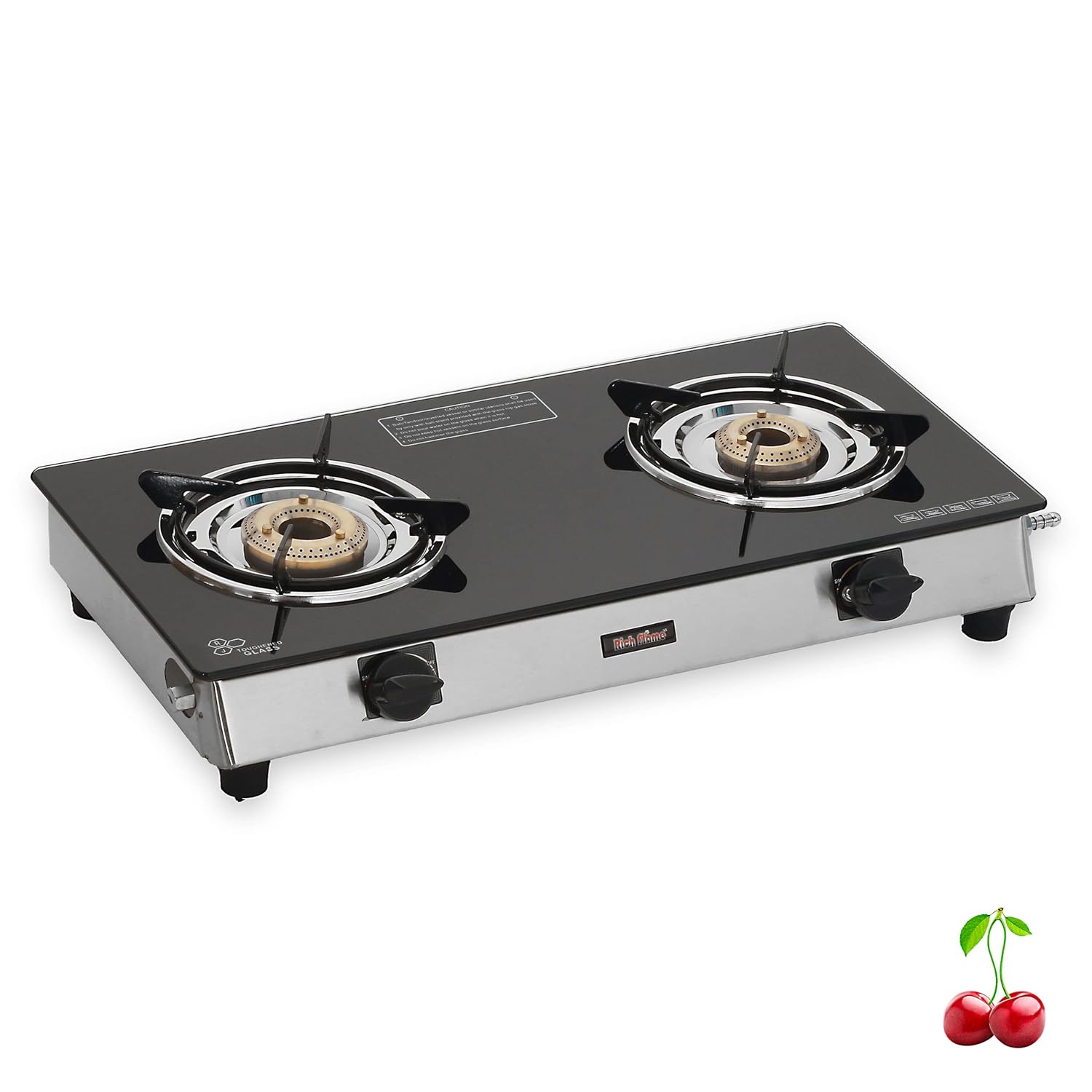 RICH FLAME Gas Stove 2 Burners 2 Years Warranty 2 Burner Gas Stove