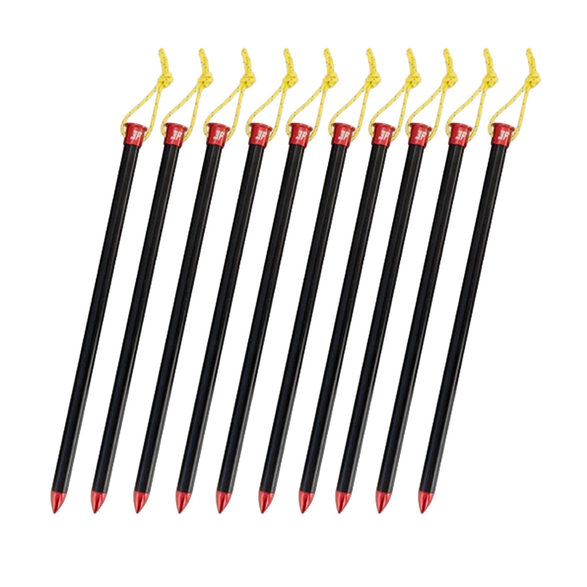 3F UL GEAR Ground Nail Ultra-light High Strength 15cm/20cm Aluminium Alloy Hollow Tent Stakes Pegs,for Outdoor,Hiking,Camping,Tent parts (20CM(10pcs))