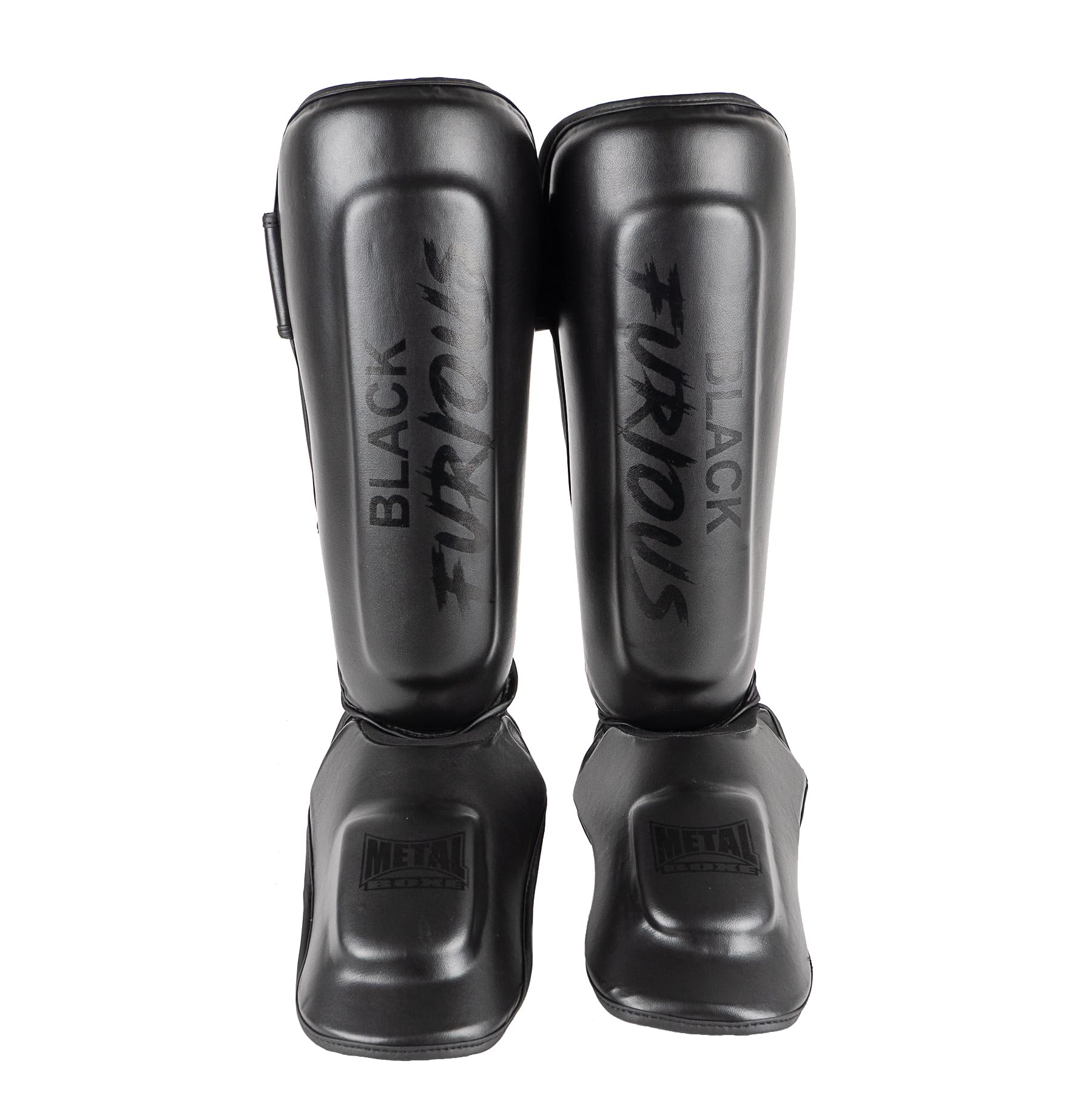 METAL BOXE Protège-​Tibias/​Pieds Black Furious L