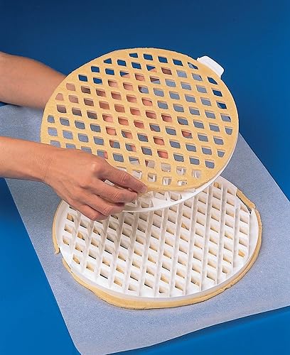 Miniatura 3 de Cortador de masa para tartas de celosía, juego de 2 piezas, 11-12" de diámetro.