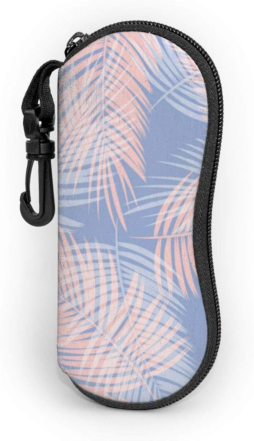 Nfish Spectacle Case Funda para cartera, diseño de hoja de palma, sin