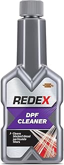 Redex DPF Cleaner Diesel, DPF Diesel Particulate Filter Cleaner To Clear Soot Blockages Quickly & Avoid Costly Repairs, Hassle-Free DPF Cleaner To Prevent Clogging & Reduce Emissions, 250ml