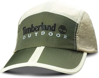 Timberland Mens Split Brim Foldable Camp Hat, Adjustable Panel Hat, Lightweight