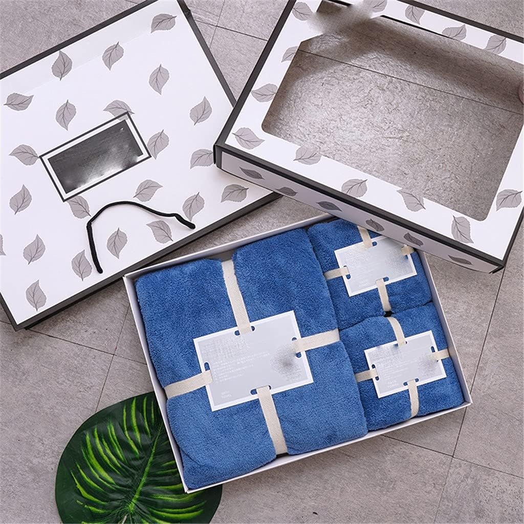 Coral Fleece Towel Bath Gift Box Three-piece Soft and Comfortable Absorbent