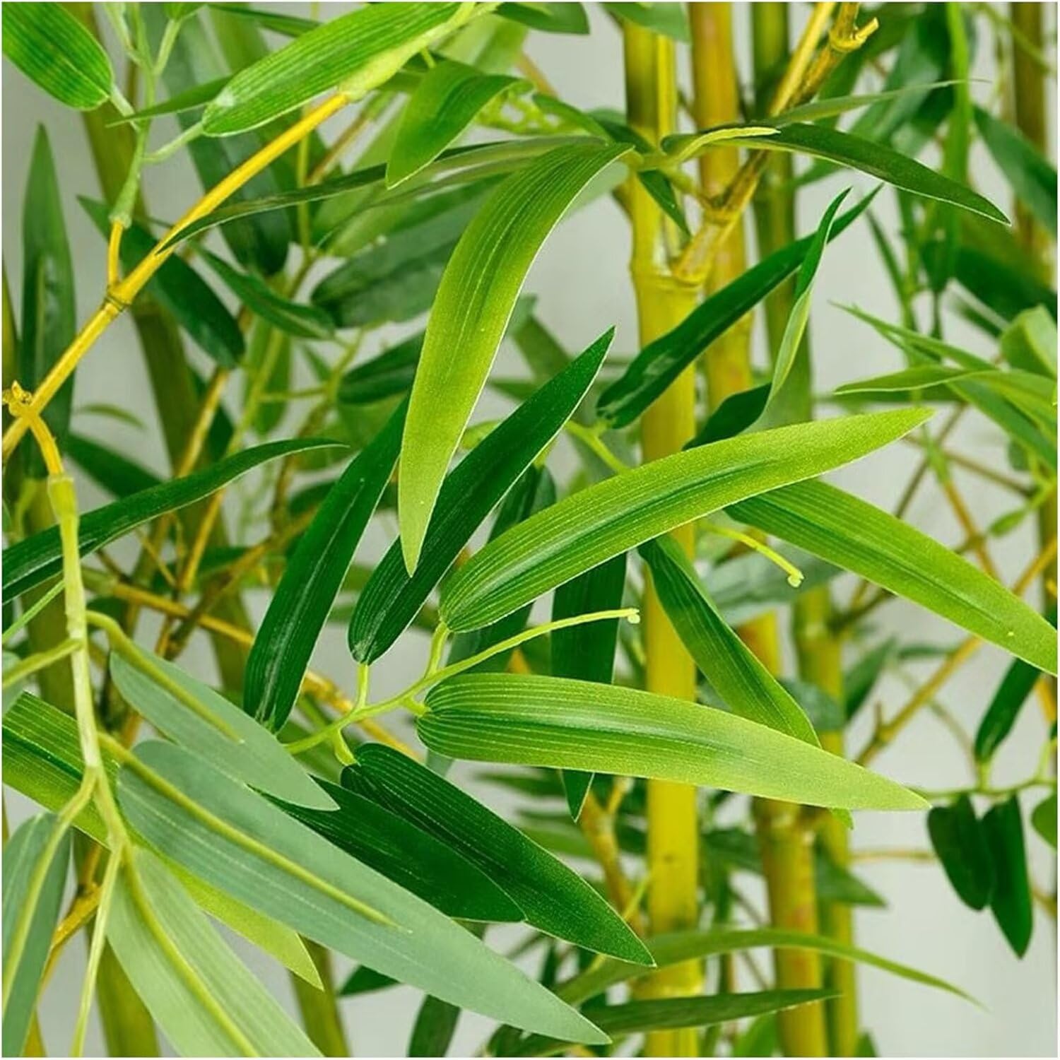 Bambou Artificiel Professionnel – Grands Arbres de Bambou artificiels avec Pot – Brise-Vue pour Restaurants, Bureaux et hôtels – Résistant aux intempéries, Traitement Anti-UV
