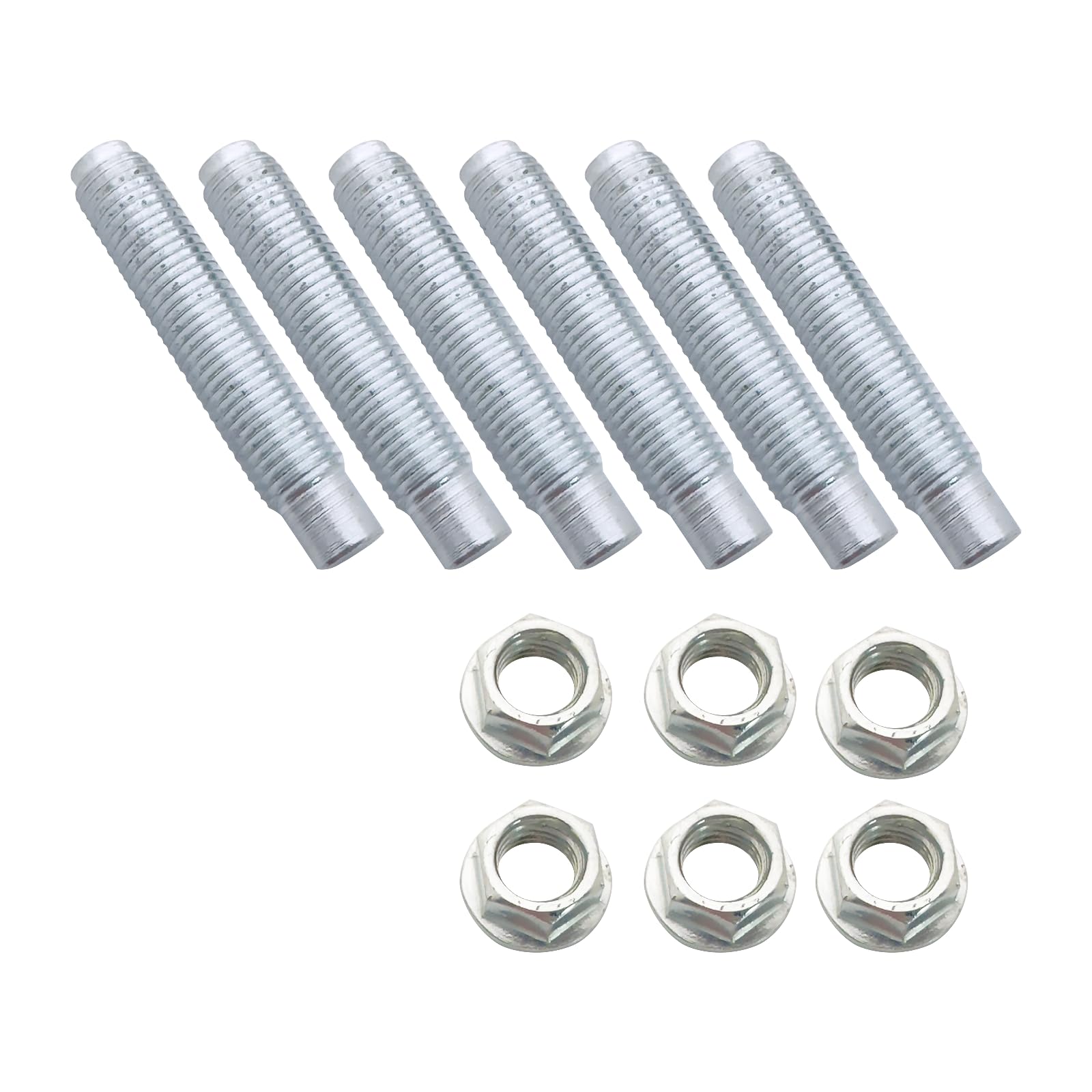 Amazon.com: AIRCMT Exhaust Manifold Studs Flange Nuts Kit for