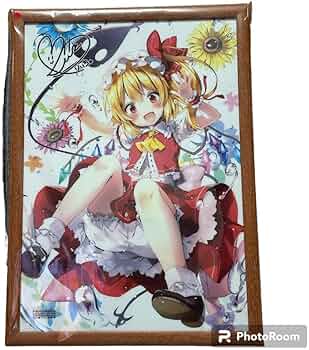 A*E様 フランドール・スカーレット 額装 アート くれ〜ぷ先生直筆サイン入り フランドール・スカーレット 額装 アート くれ〜ぷ先生直筆