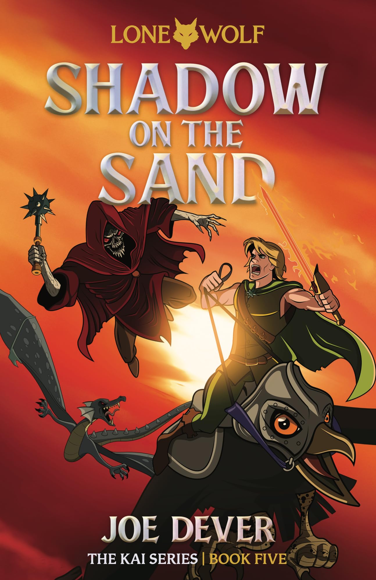 Shadow on the Sand: Lone Wolf Junior Edition 5
