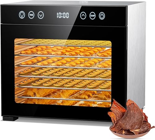 Psiidan FD-1033 food dehydrator, Light Gray + Iron Black