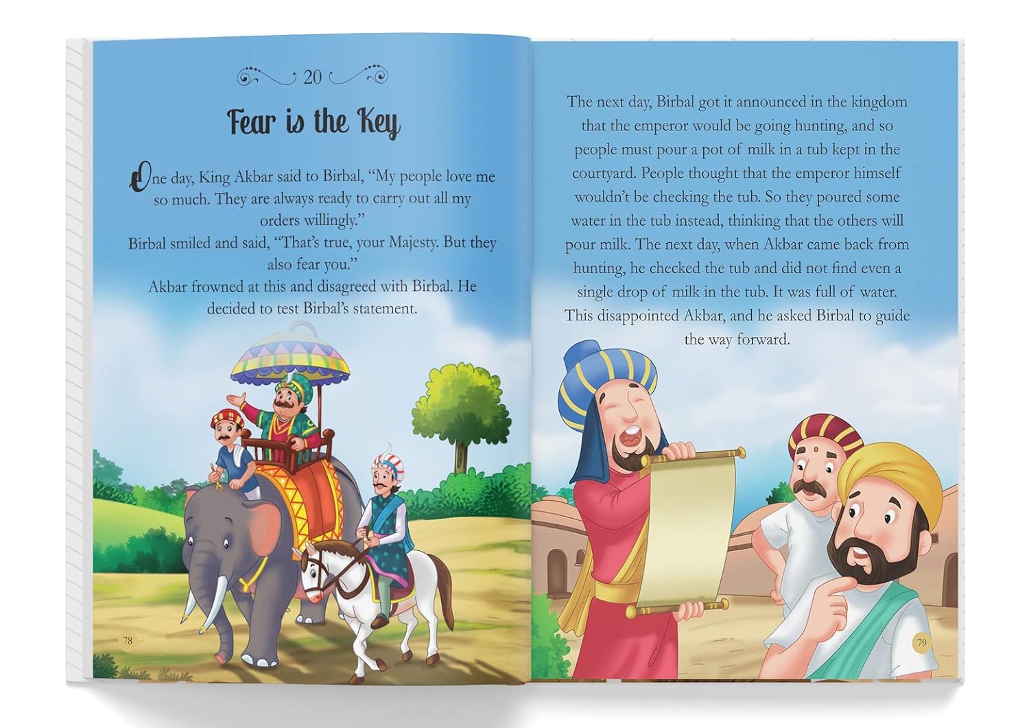 The Illustrated Stories of Akbar and Birbal: Classic Tales From India 4