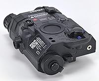 Vista 2 de ATAIRSOFT PEQ Caja de batería con linterna LED y mira roja para AEG GBB CQB