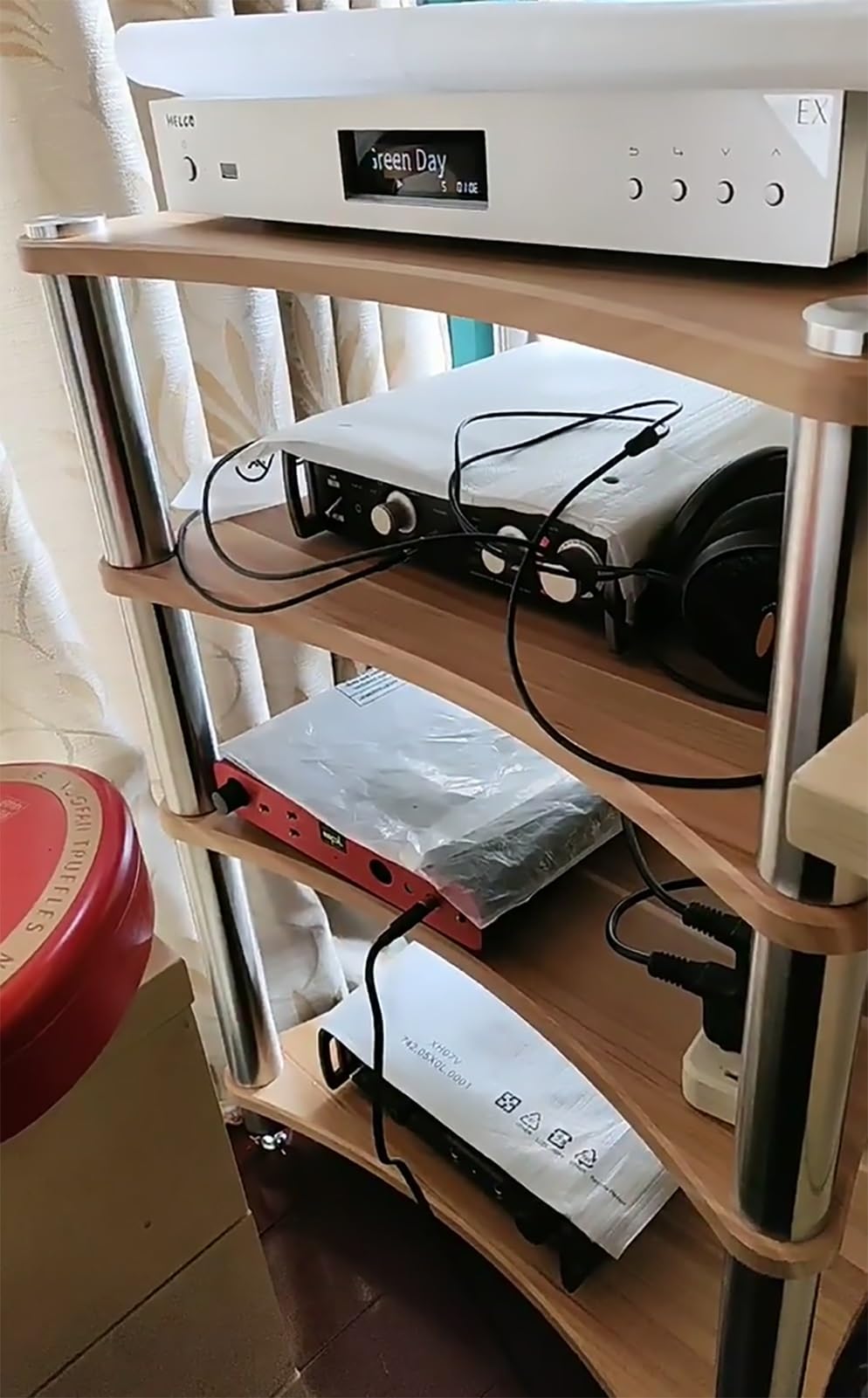 porta-DVD, Rack stereo for supporti AV domestici for DVD/lettore di