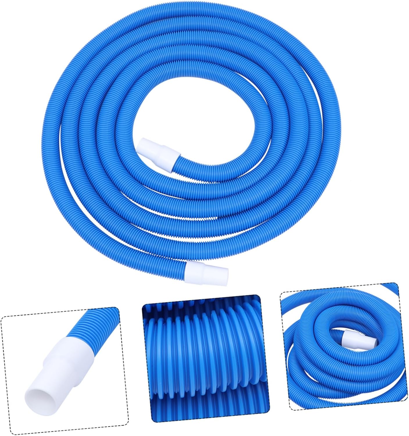 MERRYHAPY 9M pool Suction Hose Corrosion Swimming Pool Vacuum Hose for Efficient Cleaning and Discharge Compatible with Suction Heads and Pumps