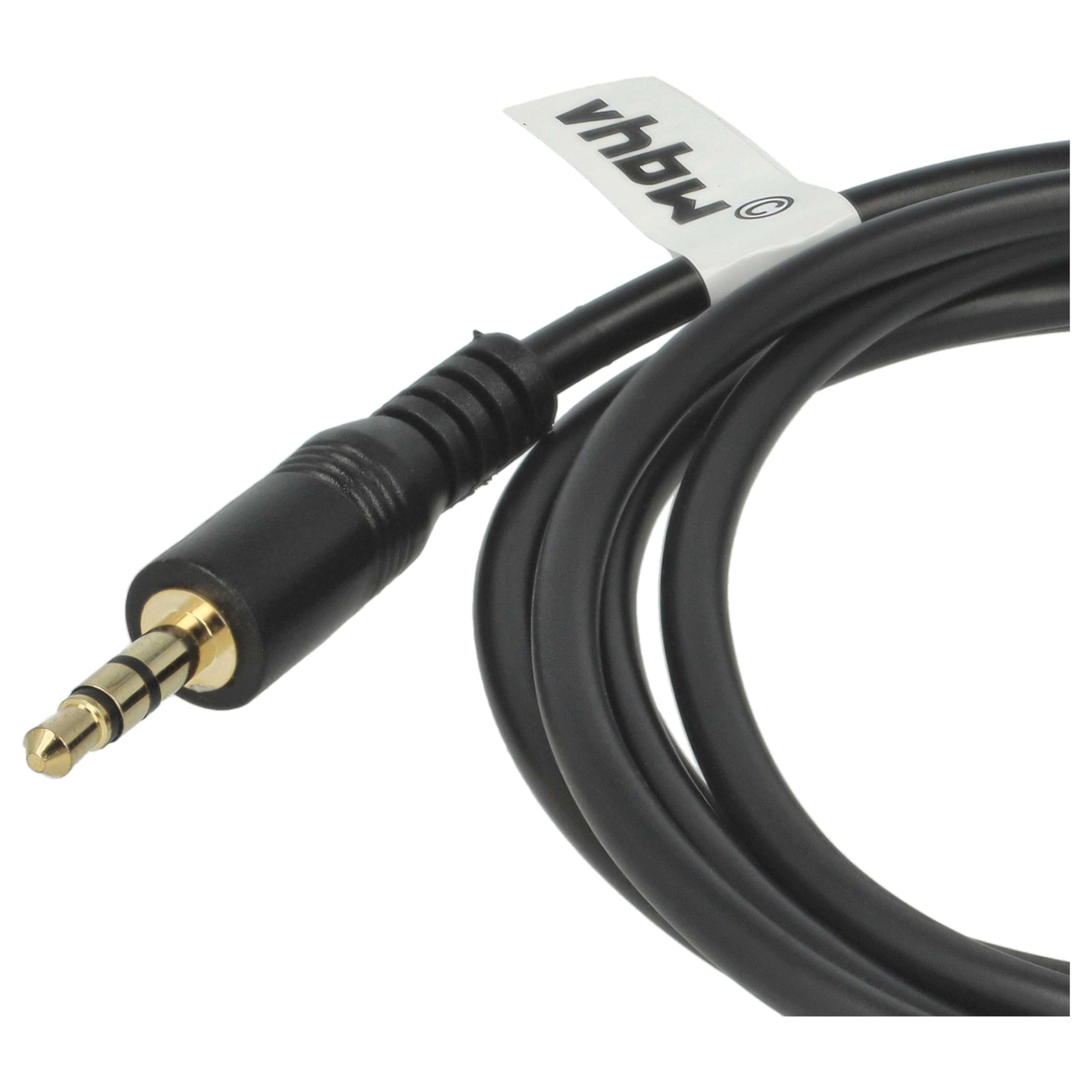 Vhbw AUX Adapter Kabel – Mini-Iso Auf 3,5 Mm Klinke – Für Becker, Blaupunkt, Audi, VW Autoradios