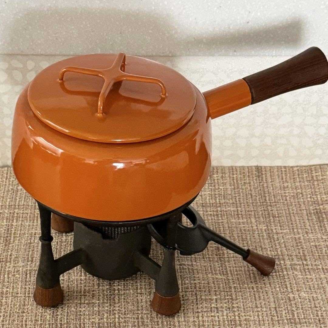 ミニ チーズフォンデュセット T-100用 鍋丈 陶器製 新光金属 3262610