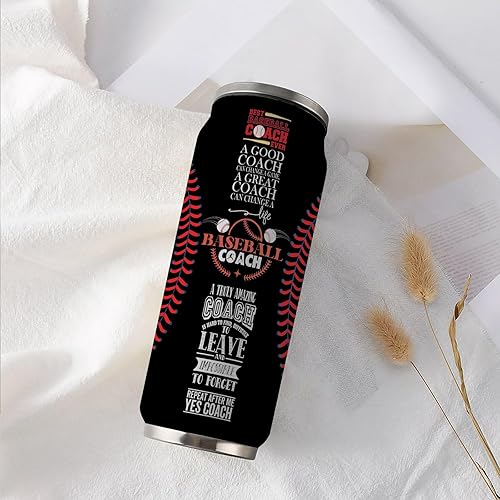 Miniatura 7 de Vaso de viaje de entrenador de béisbol de acero inoxidable de 17 onzas, 16.9 fl oz17oz