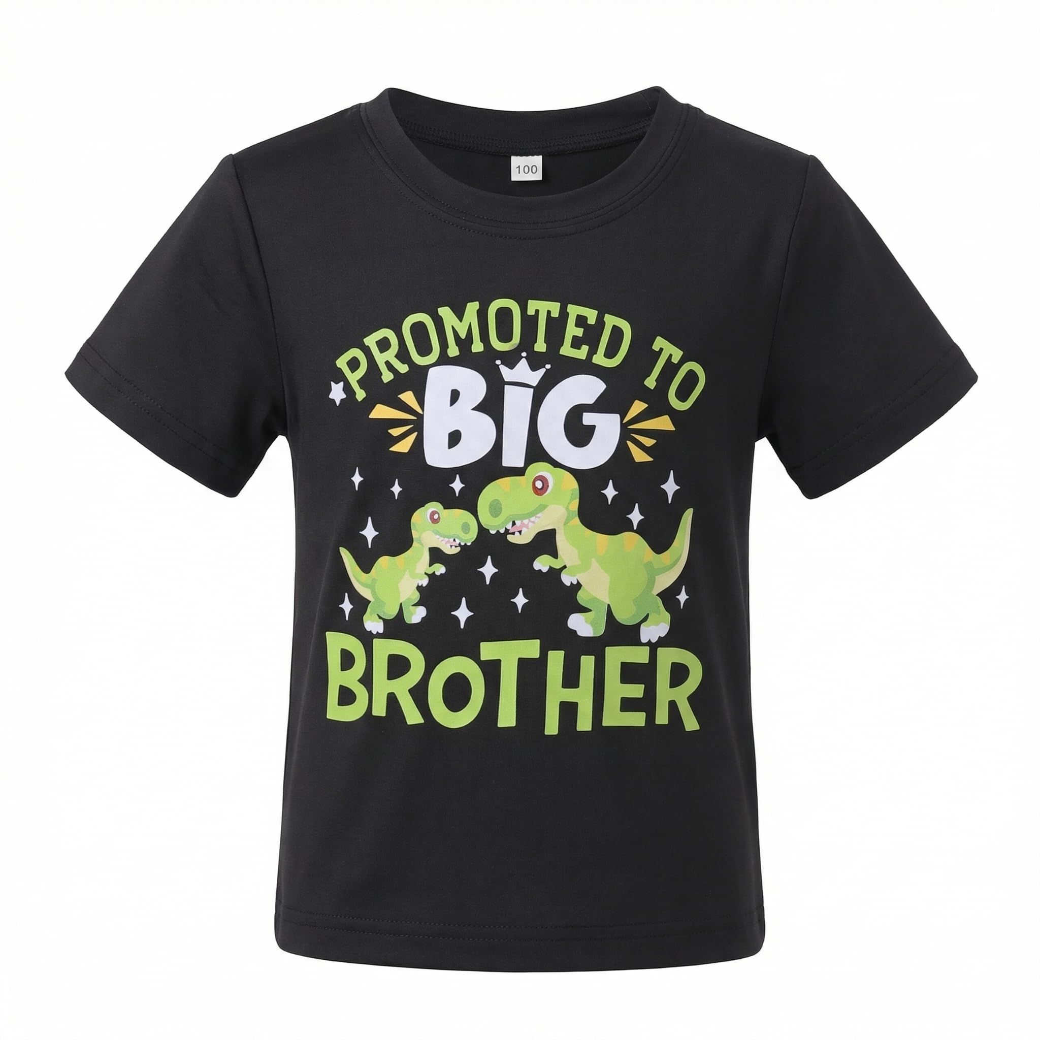 Keepatin Big Brother Shirt,Promoted to Big Brother Gift Tshirt Boy,T Shirt for Kid Dinosaur,Pregnancy Announcement T-Shirt - 2