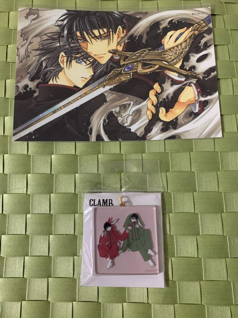 Amazon.co.jp: CLAMP展 X 神威 封真 キーホルダーUV イラストカード