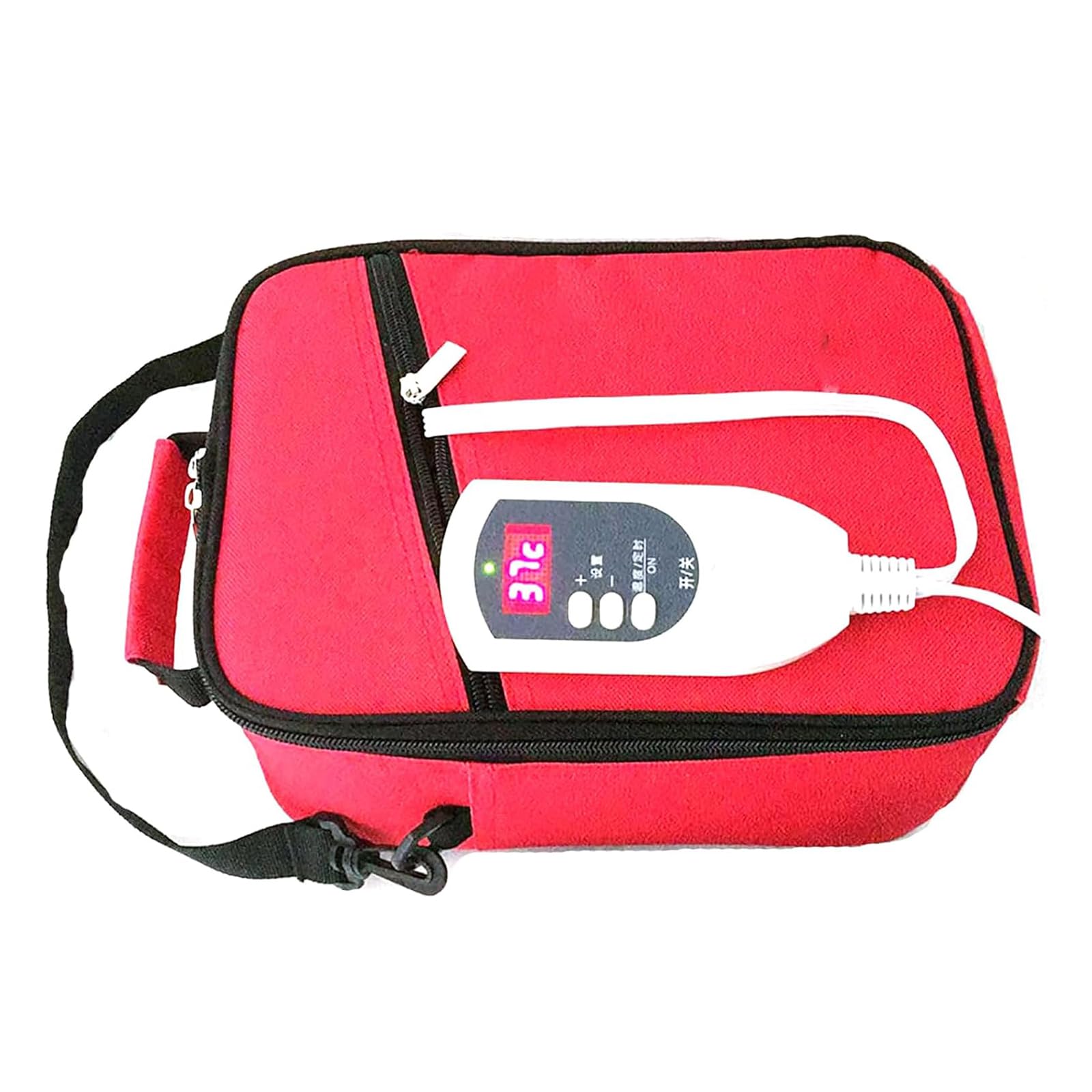 Bolsa de calefacción de diálisis peritoneal, calentador de líquido de temperatura constante de 2 litros, paquete de líquido caliente de 20-65 °C con temporizador, suministros esenciales para diálisis