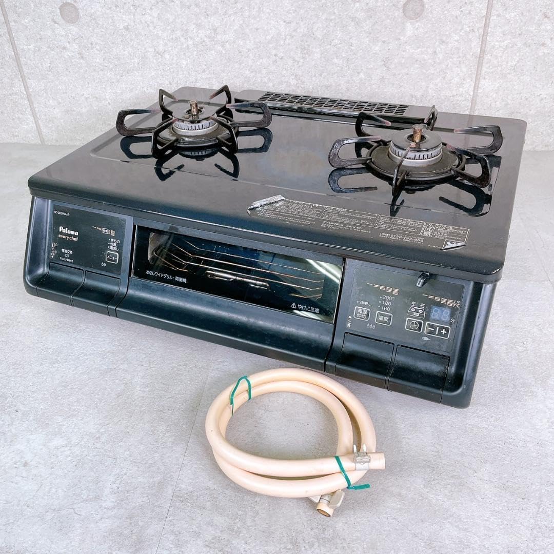 2018年製 パロマ 2口ガスコンロ 都市ガス用 PA-360WA-R 早いもの勝ち 格安 PA-360WA-R