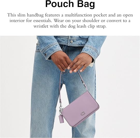 バッグ Coach Legacy Denim Accessory Pouch Bag Coach Legacy Denim Accessory Pouch Mini Handbag Indigo White