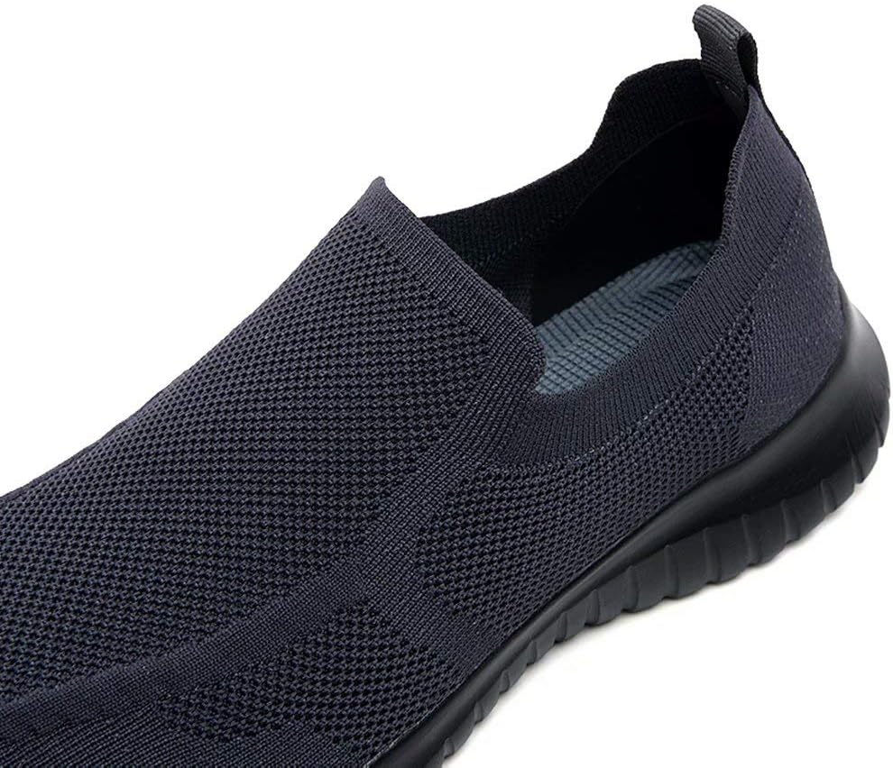 konhill Men's Breathable Tennis Shoes - Walking Casual Slip on Athletic Sneakers - Image 7