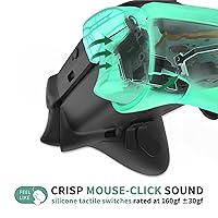 Vista 8 de eXtremeRate Whole Clicky Kit for Xbox Elite Series 2 Controller Shoulder ABXY Buttons, Ergonomic Tactile Switches LT RT A B X Y Mouse Click Kit for