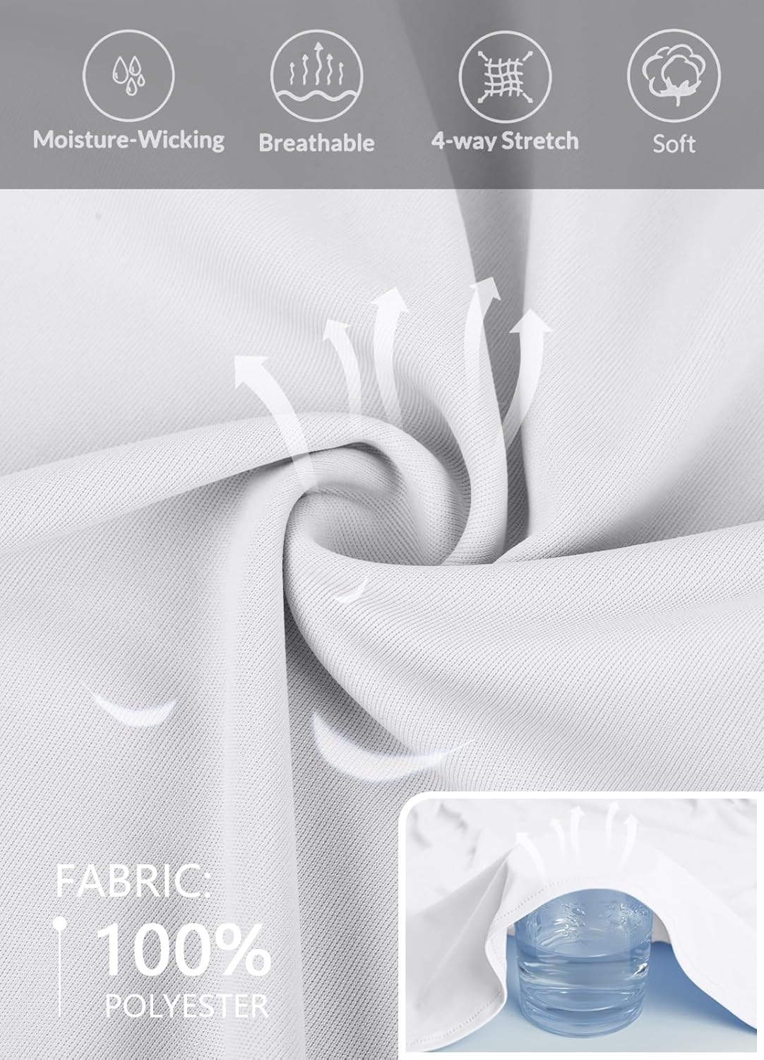 Women's Sun Protection Shirt UPF 50+ Long Sleeve Hoodie UV SPF T-Shirts Rash Guard Hiking Quick Dry Lightweight - Image 4