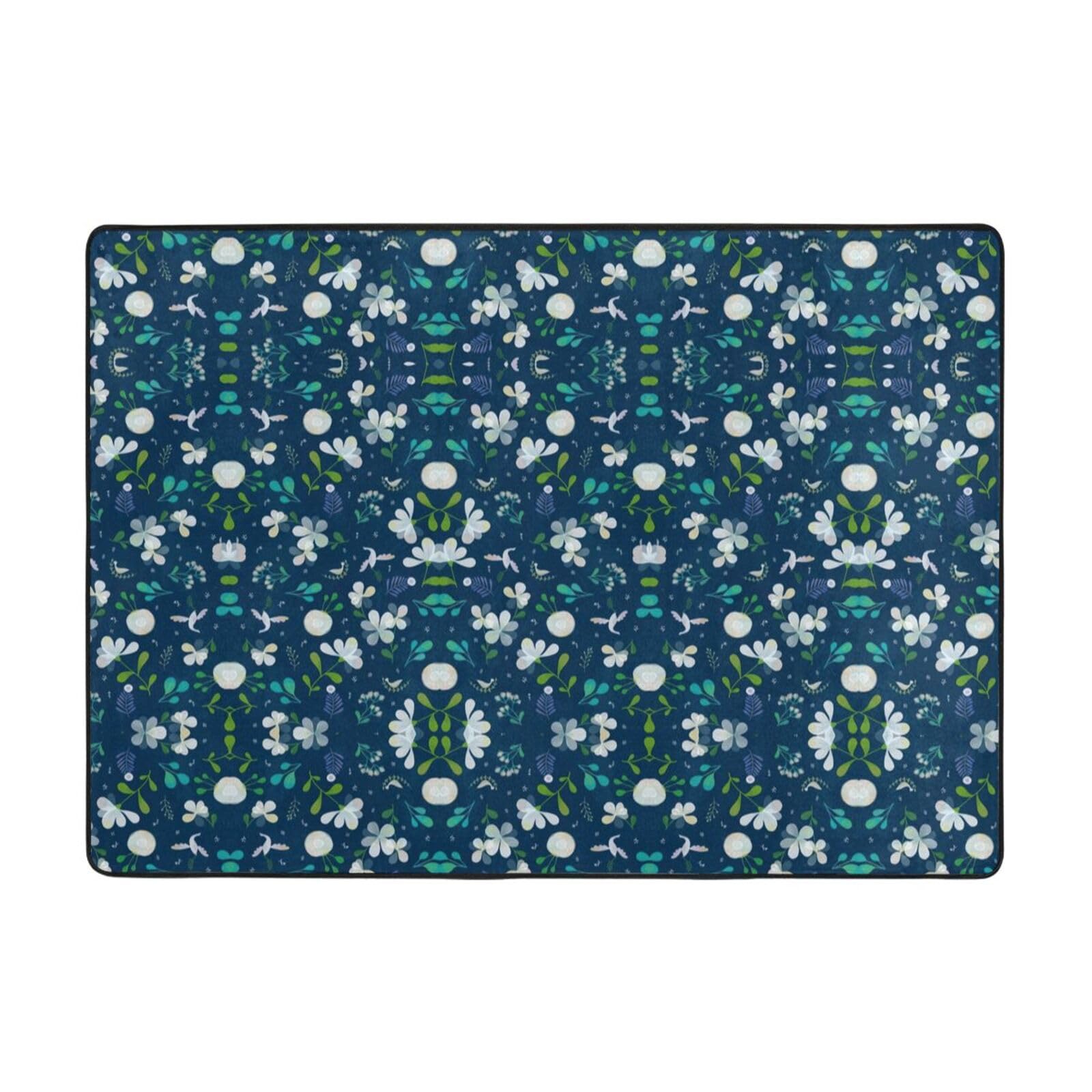 Tapis herbe et colombe doux pour apaiser vos pièces de vie