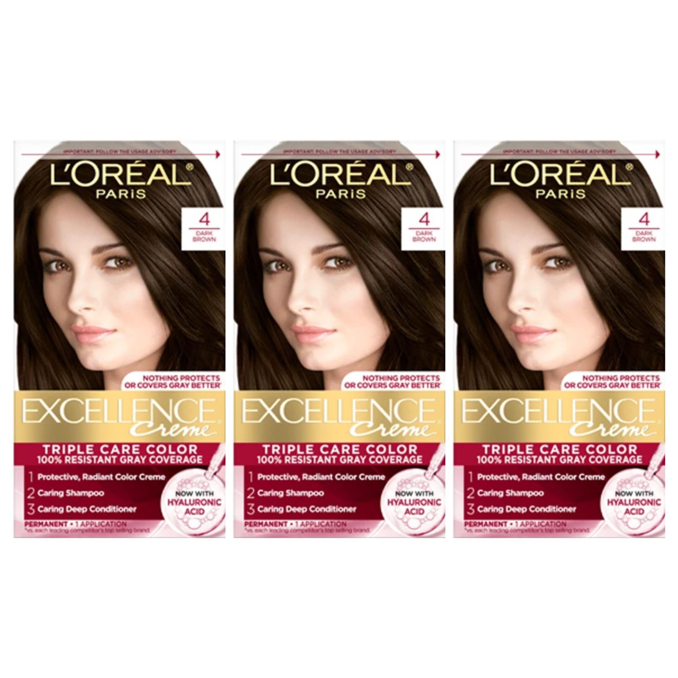 L'Oreal 　40g✖️44個 EXCELLENCEヘアトリートメント3 L'OREAL Paris 5G Color Hair Care Triple Permanent Creme Excellence カラーリング・白髪染め