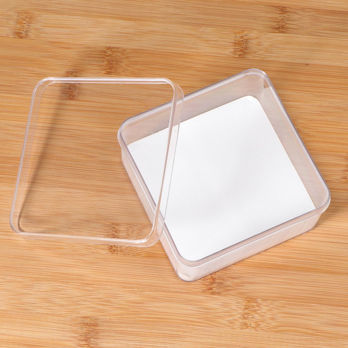 MAGICLULU Transparente und Insekten Ausstellungsbox Probenbox Multifunktionale aus Kunststoff mit Deckel Pflanzenvitrine zum Schutz und Aufbewahrung von Kleinen Proben
