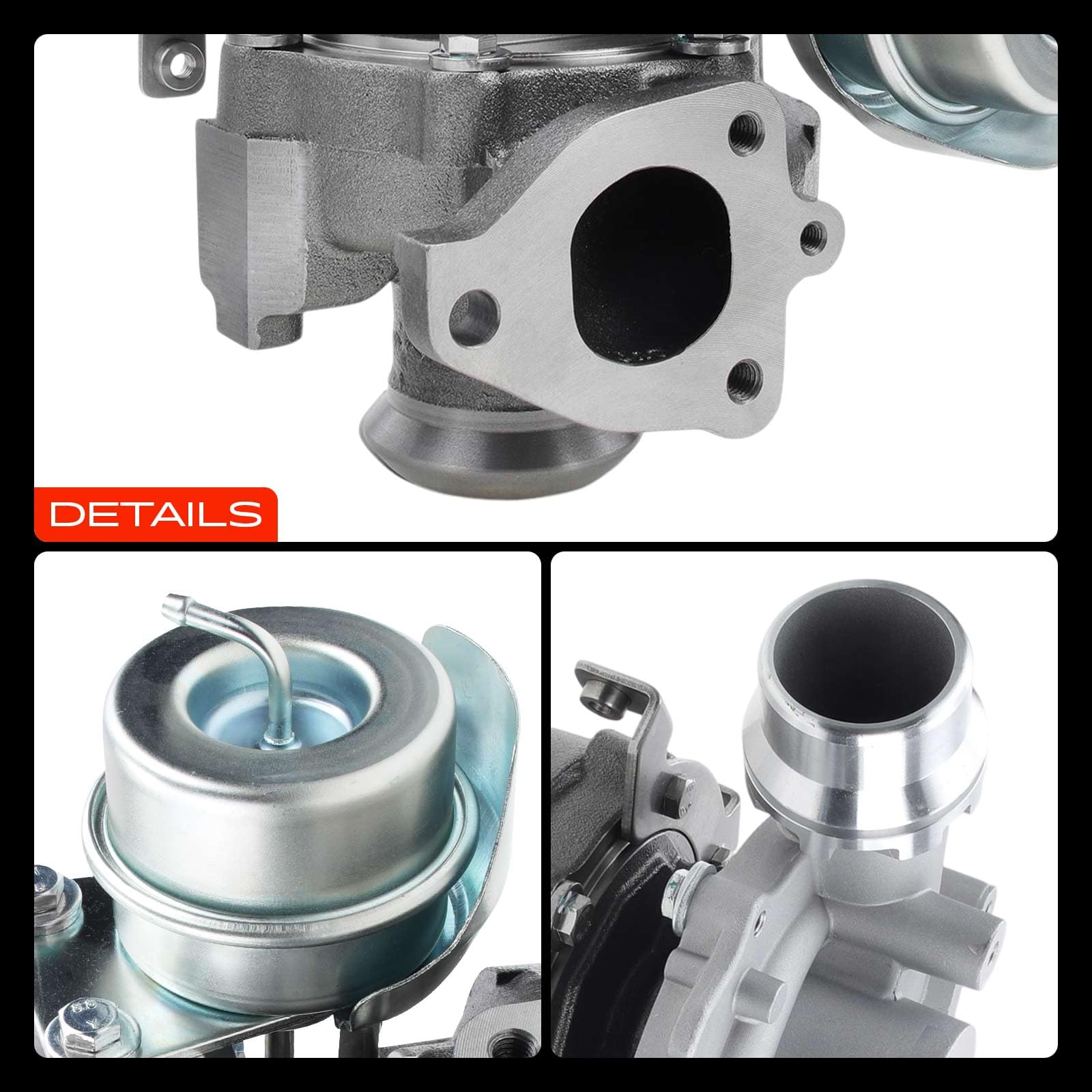 Frankberg Turbocompressore 5438-970-0006 | Compatibile con: Pulsar Hatchback C13, Autobus NV200/Evalia, M.e.g.a.n.e IV Hatchback B9A/M/N, Grand Scénic III JZ0/1