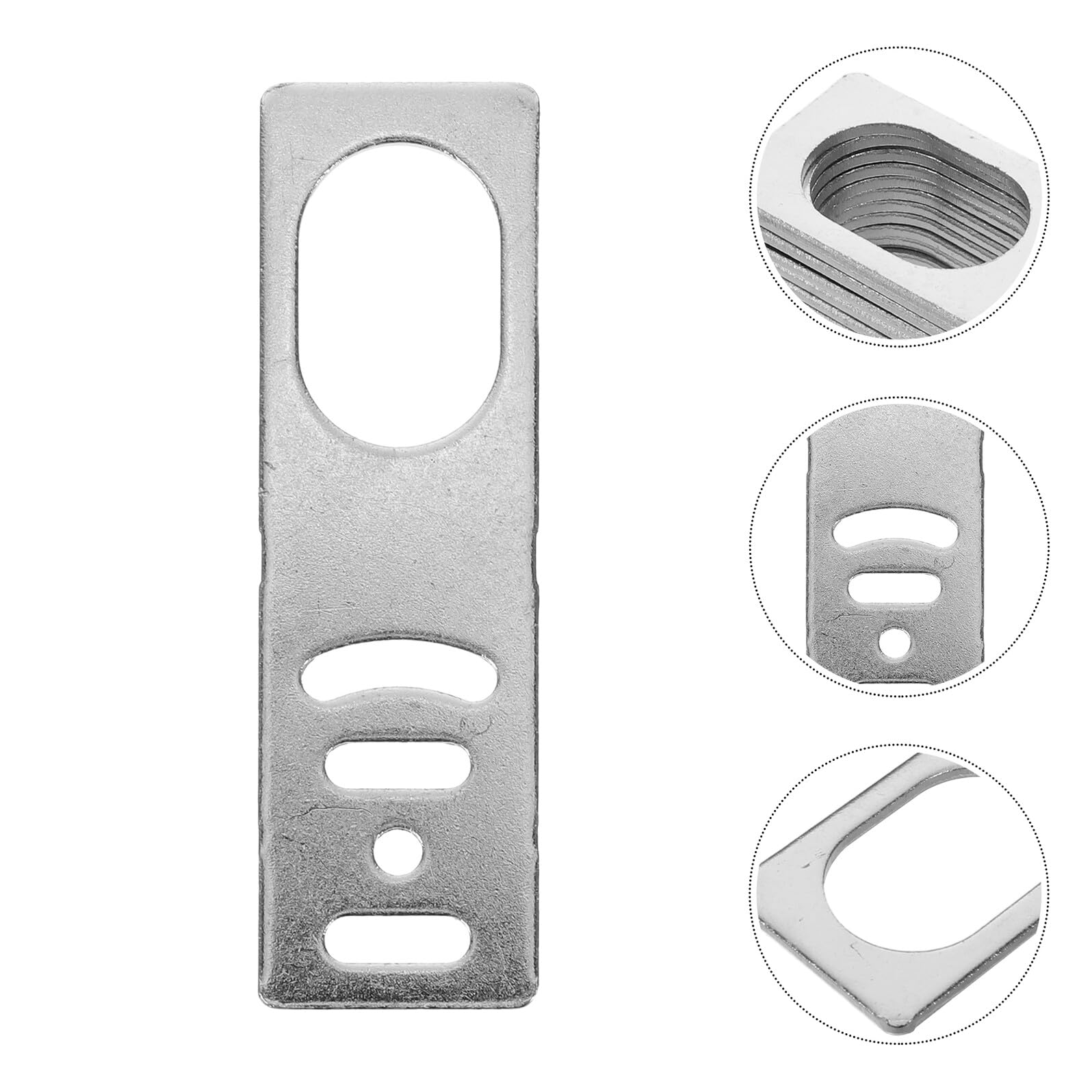 NUOBESTY Support de Montage Fileté 18 Mm en Métal pour Capteur Photoélectrique de I – Fixation Stable Capteurs de Proximité Inductive – Usage Industriel et Laboratoire