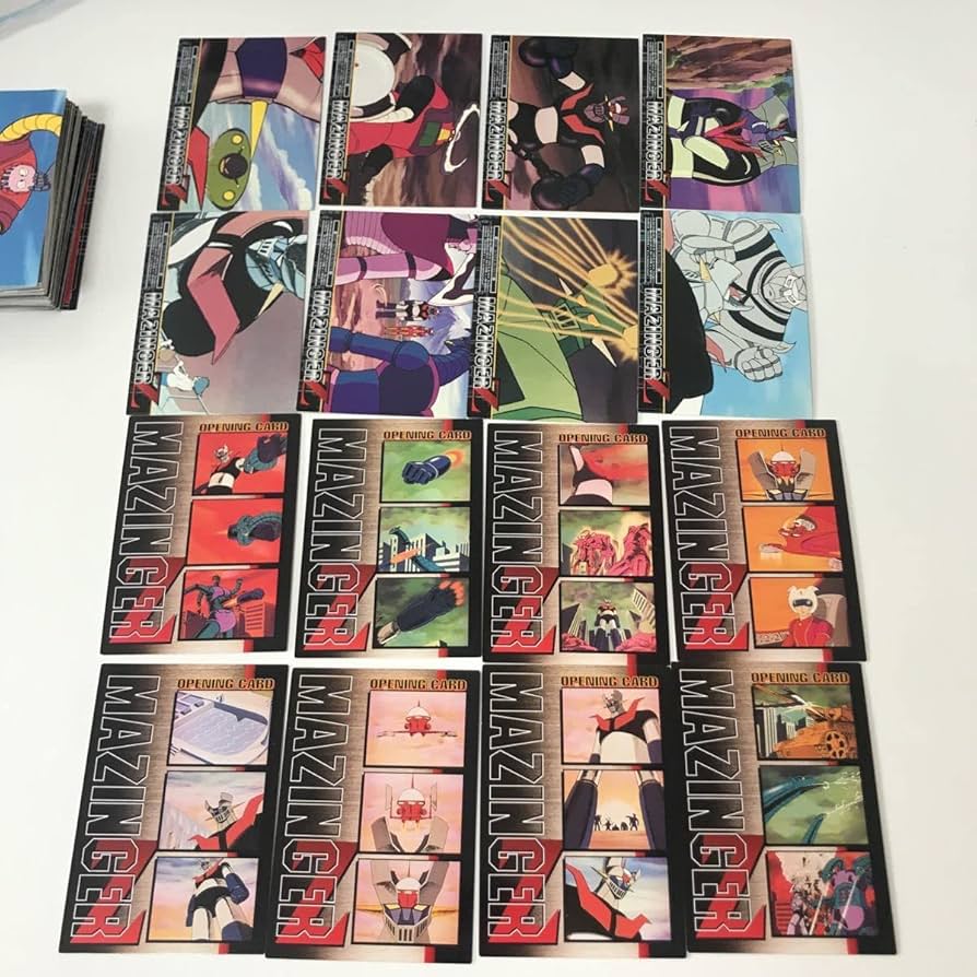 マジンガーZ　クリスタルカード、レインボーホロカード マジンガーZ クリスタルカード、レインボーホロカード